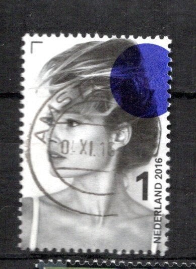 gestempelde zegel. Jaar 2016: Doutze, Ophalen of Verzenden, Na 1940, Gestempeld