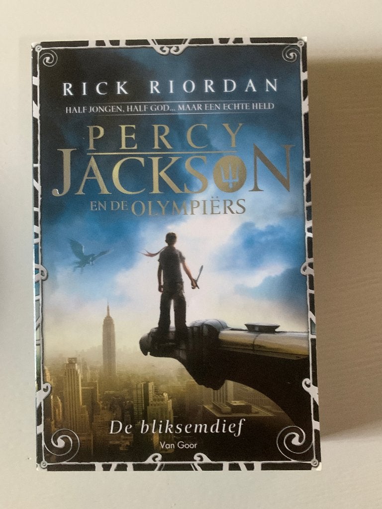 Percy Jackson en de Bliksemdief, Boeken, Ophalen of Verzenden, Zo goed als nieuw, Rick Riordan