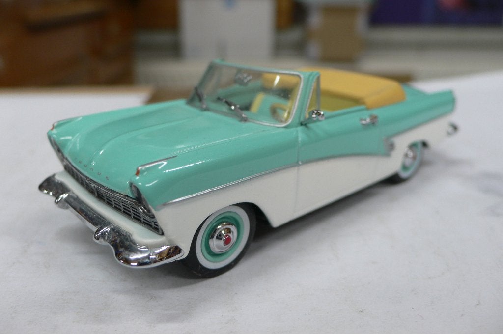 ford 17m 1957 - deutsch cabriolet - detailcars  1/43, Verzenden, Nieuw, Auto, Overige merken
