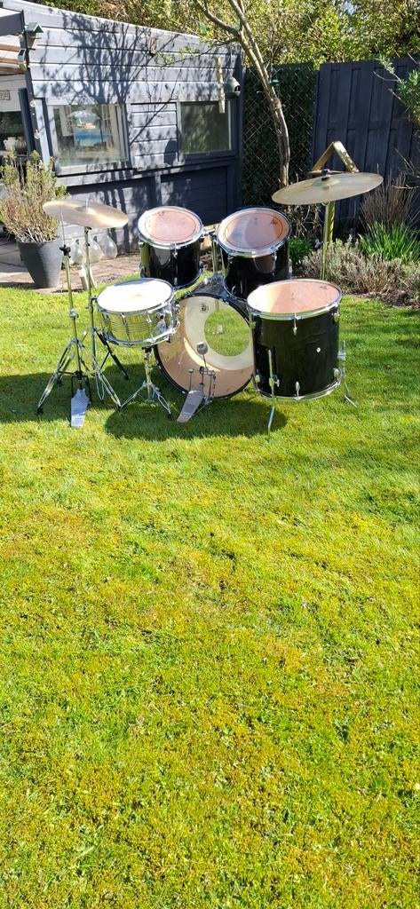 drumstel - Compleet en klaar om te spelen, Ophalen of Verzenden, Gebruikt, Trommel