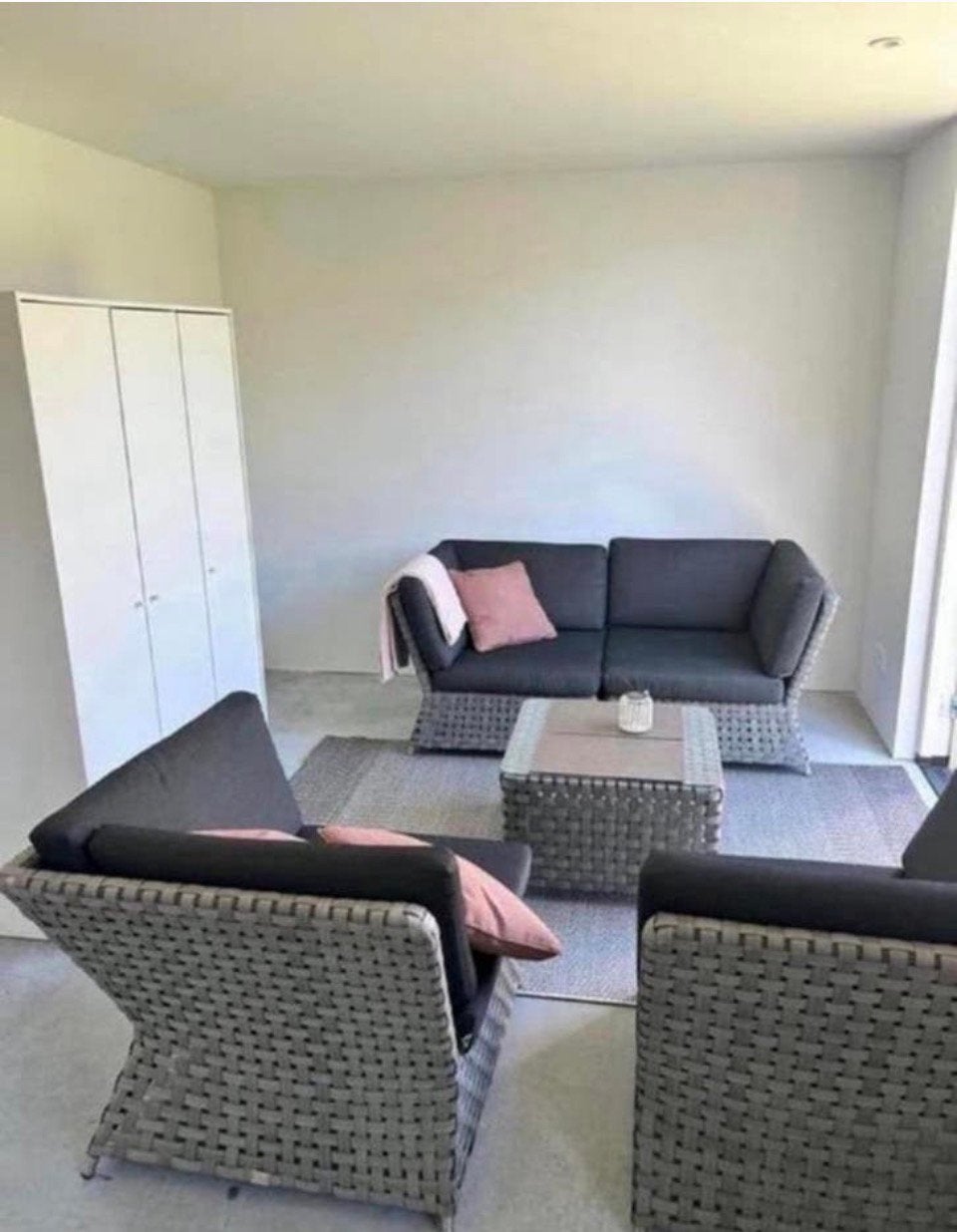 Loungeset Apple Bee, Ophalen of Verzenden, Zo goed als nieuw, Wicker