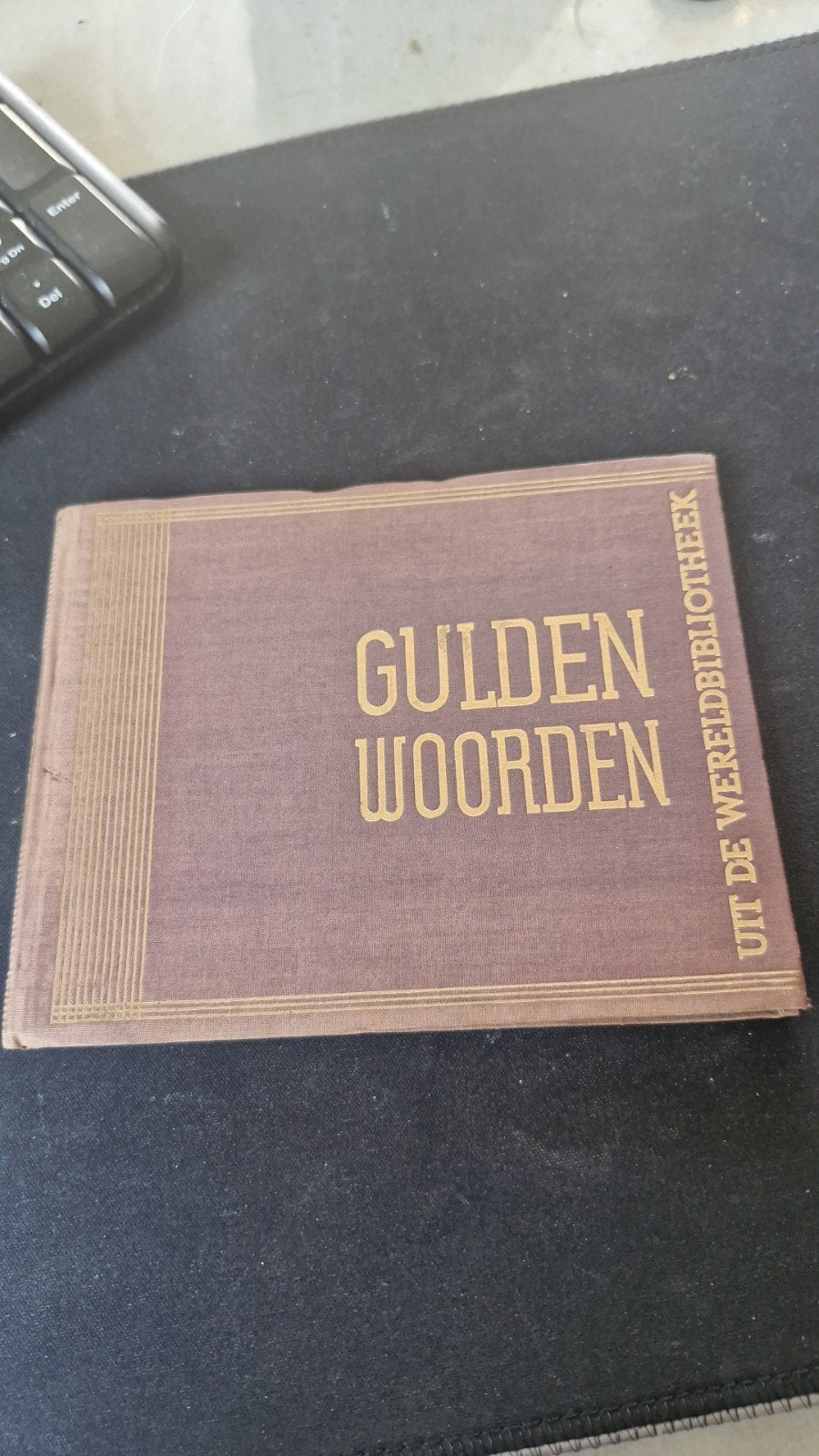 Gulden Woorden - Willem Kloos - MCMXXXII - Zeer goede staat, Ophalen of Verzenden