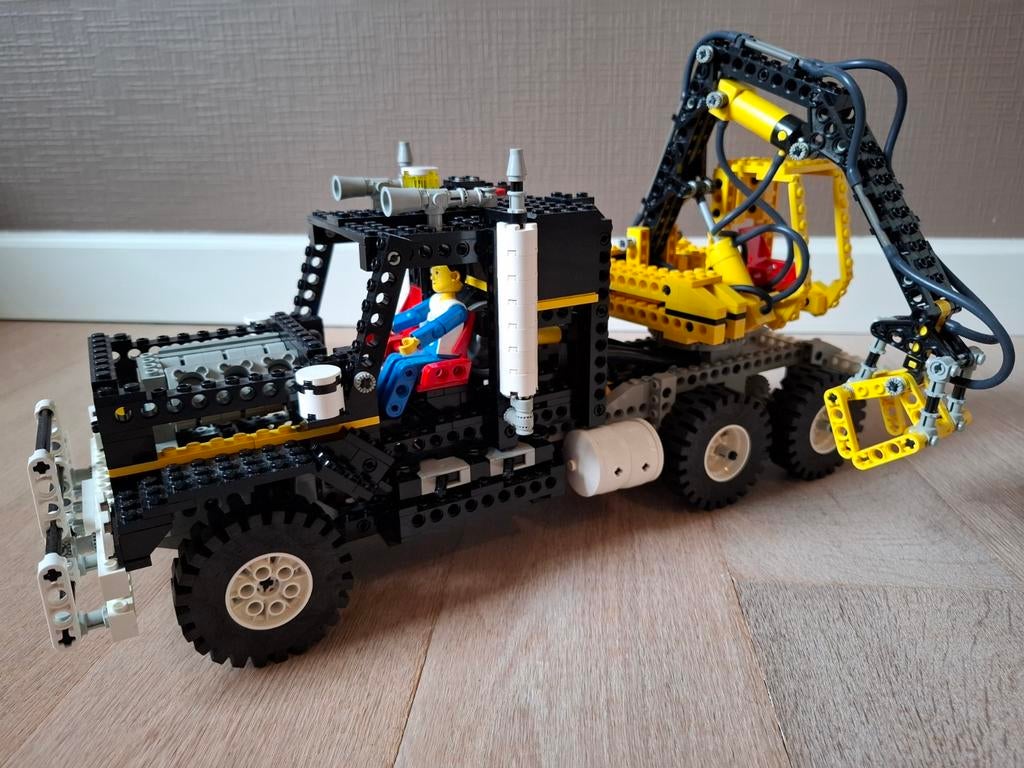 Vintage Lego technic 8868 vrachtwagen, Ophalen of Verzenden
