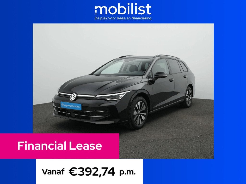 Volkswagen Golf Variant 1.5 eTSI 150 pk Life Goal Edition, Zwart, Bedrijf, Handgeschakeld, 1314 kg