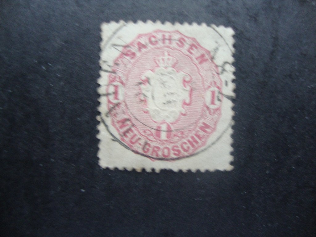 Sachsen nr. 16 Gestempeld,, Ophalen of Verzenden, Duitse Keizerrijk, Gestempeld