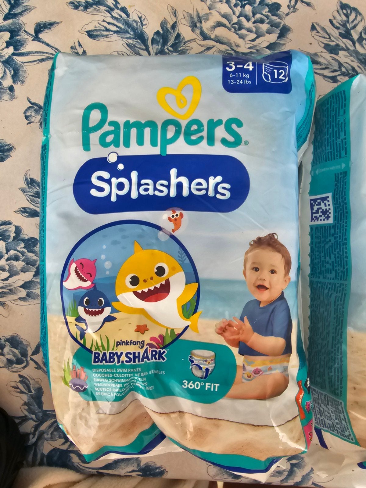 Pampers Splashers Zwemluiers Maat 3-4 (6-11kg) - 2x12 stuks, Kinderen en Baby's, Ophalen of Verzenden, Nieuw, Overige typen