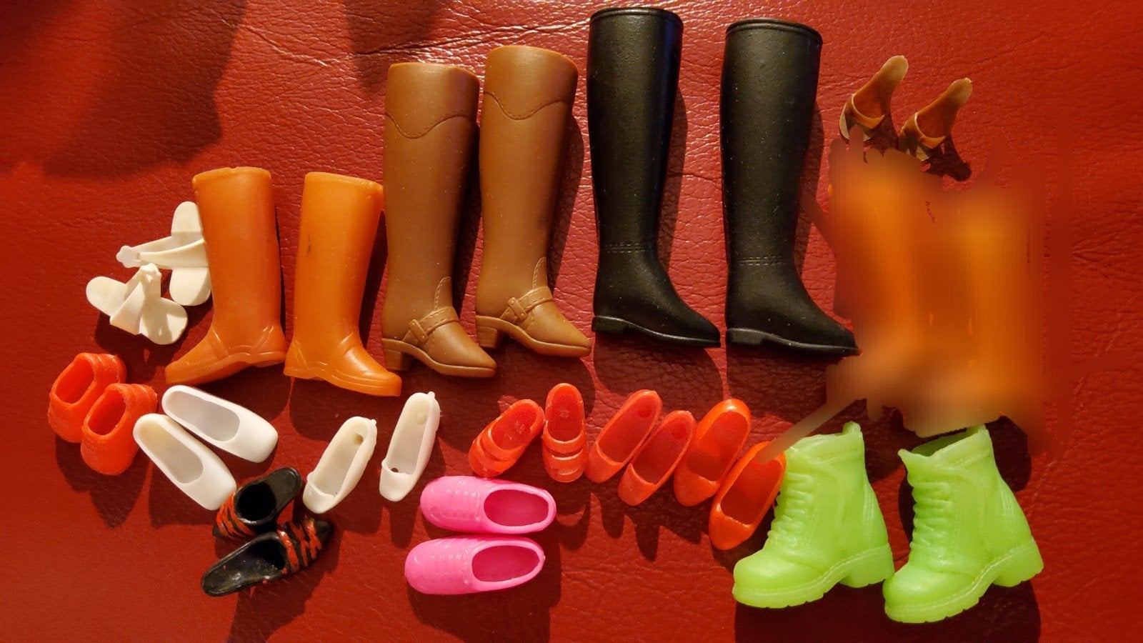 vintage Barbie Mattel en andere Tienerpop schoenen laarzen., Ophalen of Verzenden, Zo goed als nieuw