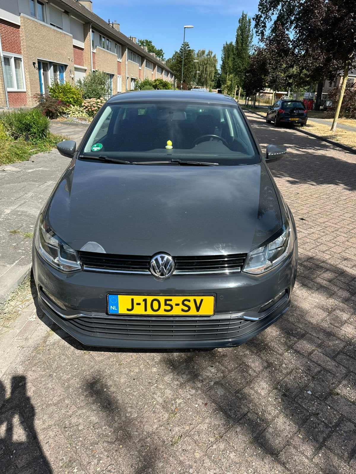 Volkswagen Polo allstar 1.0 MPI 44KW 2016 Grijs, Auto's, Voorwielaandrijving, 40 €/maand, Handgeschakeld, Particulier