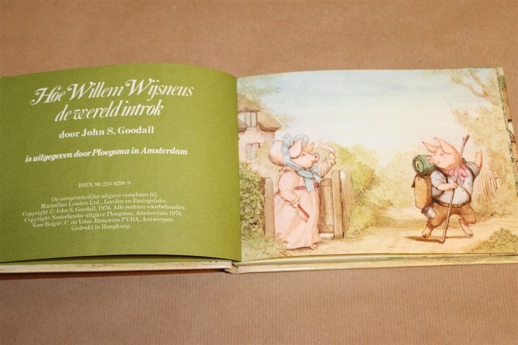 Hoe Willem Wijsneus de Wereld Introk — Woordloos Prentenboek, Boeken, Ophalen of Verzenden, Gelezen