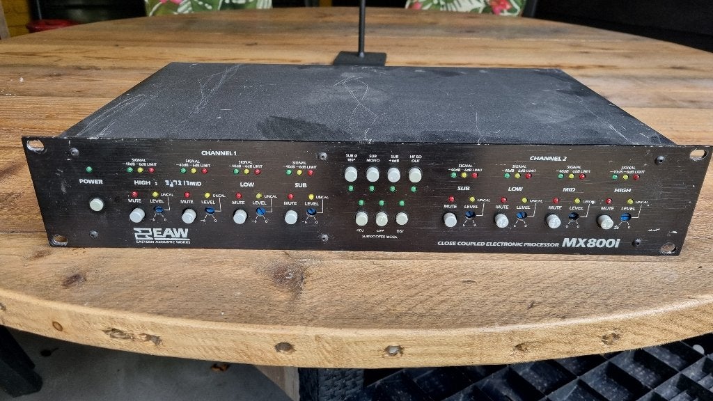crossover prosessor EAW MX800i speaker Mangement, Ophalen, Gebruikt, Volume