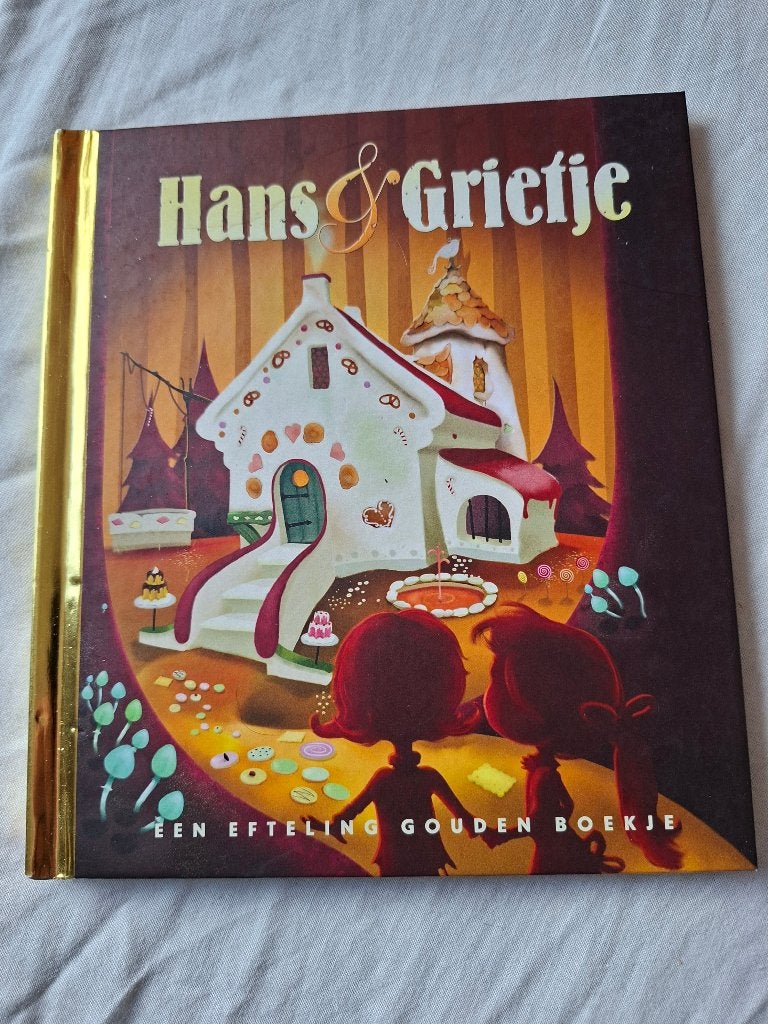 Hans & Grietje, een efteling gouden boekje, Ophalen of Verzenden, Zo goed als nieuw, Sprookjes, Gouden boekje