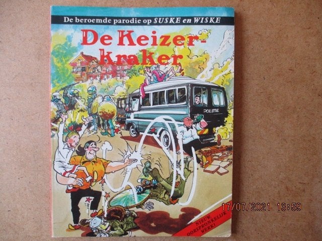 adv5125 suske en wiske parodie 2, Eén stripboek, Ophalen, Gelezen