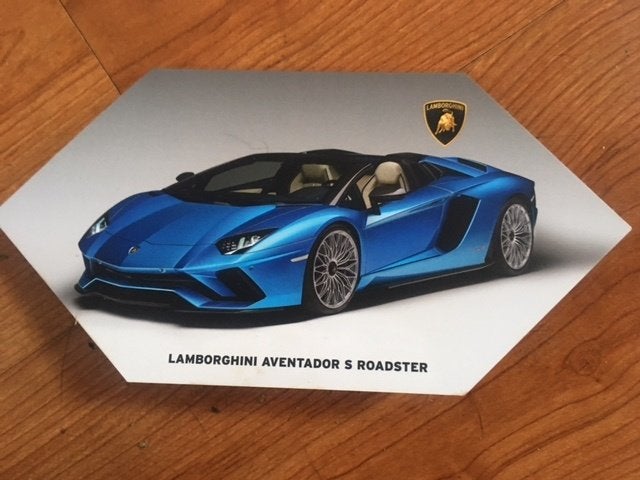 Lamborghini Aventador S Roadster brochure/autofolder '17, Ophalen, Nieuw, Overige merken