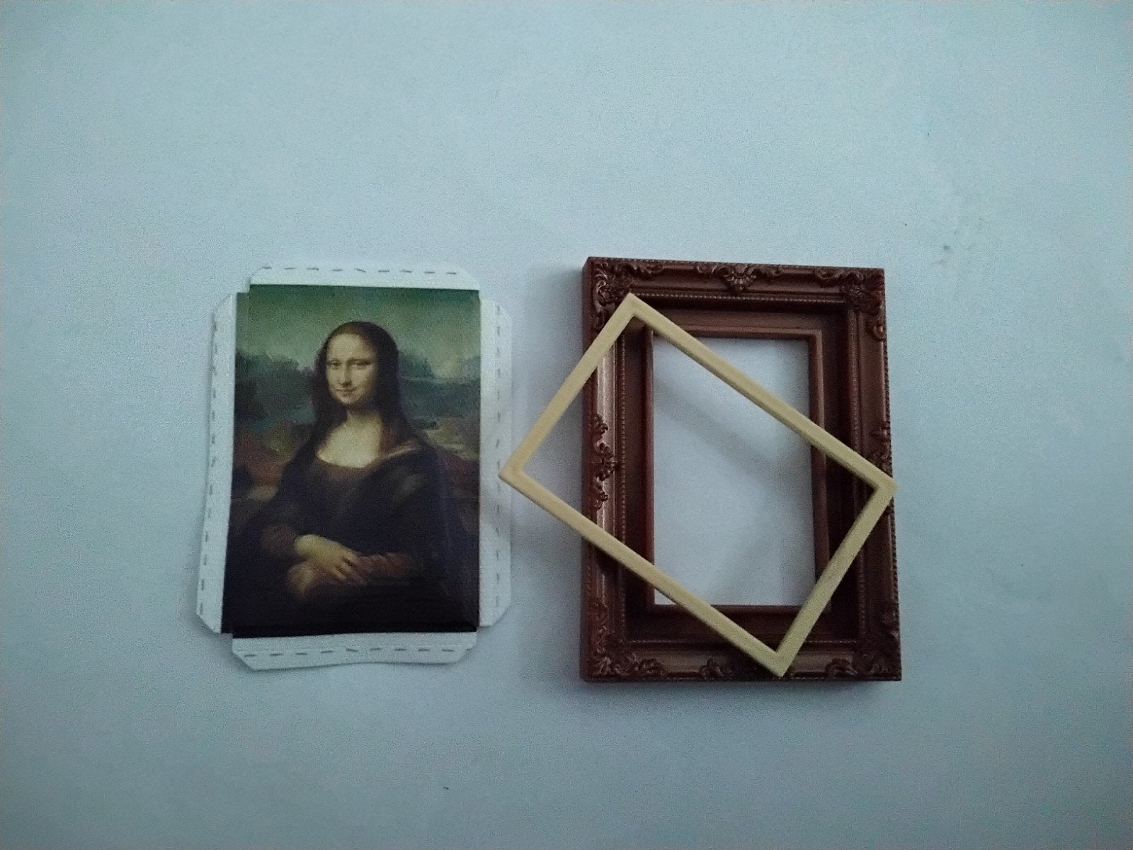 Minibrands masterpieces Mona Lisa GOED de BESCHRIJVING LEZEN, Ophalen of Verzenden