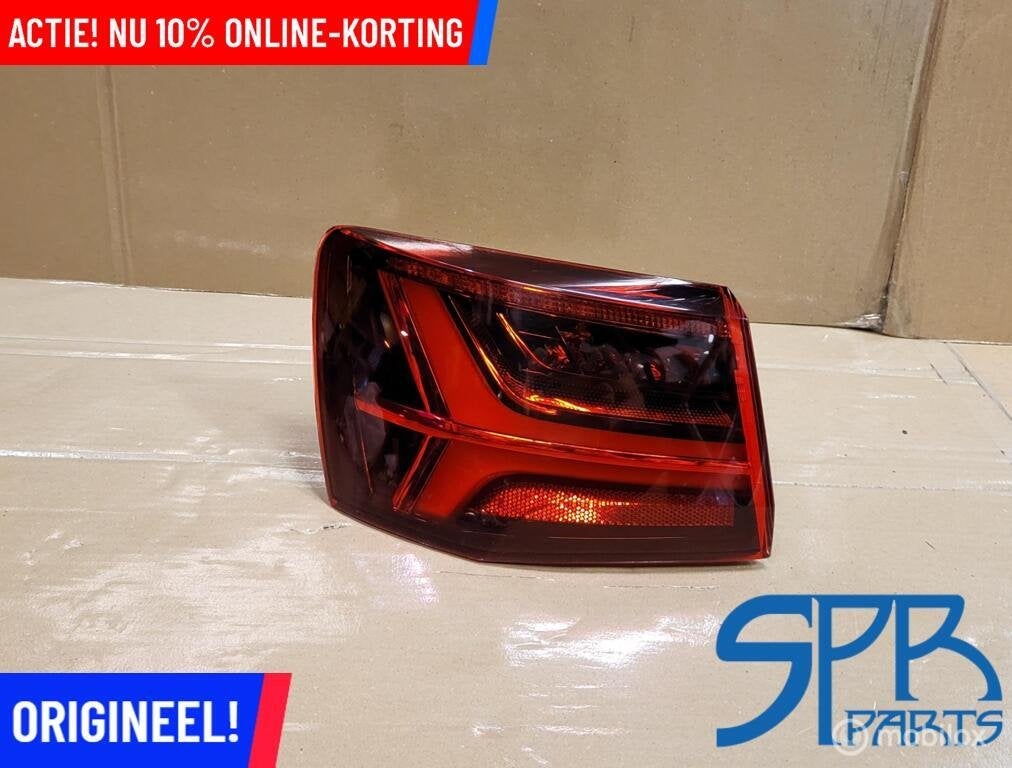 ACHTERLICHT LED LINKS BUITEN AUDI A6 S6 AVANT C7 4G FACELIFT, Gebruikt, AUDI, Audi, Ophalen of Verzenden