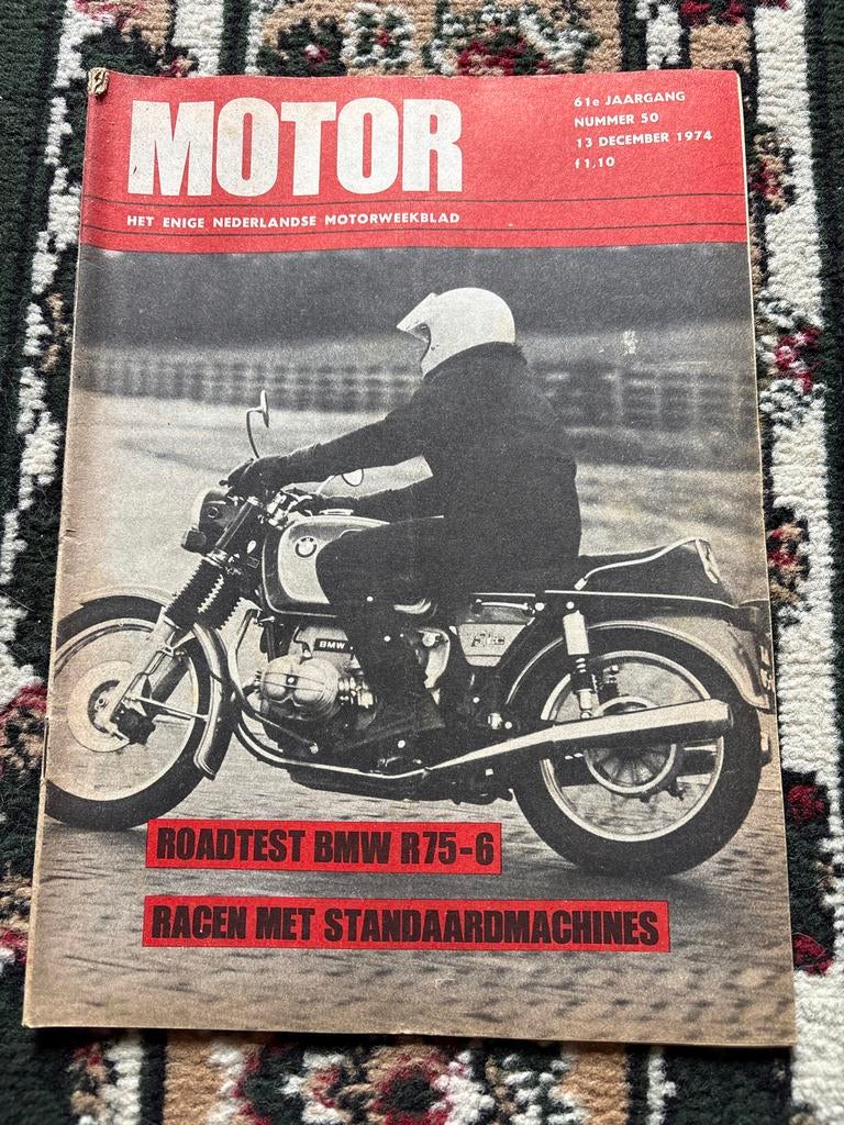 Motor weekblad 13 december 1974, Boeken, Ophalen of Verzenden, Gelezen, Algemeen