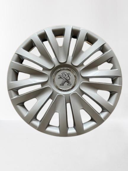 Nieuwe 14” Wieldoppen Set Zilver voor Peugeot 107 108, Auto diversen, Wieldoppen, Peugeot, Verzenden, Nieuw, Peugeot