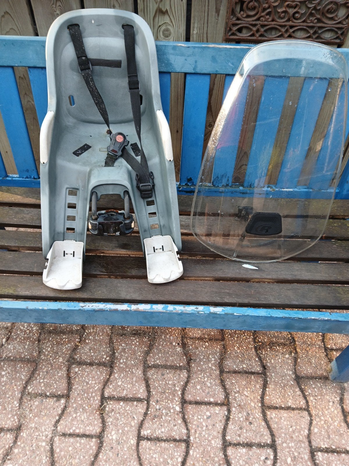 Bobike Mini fietsstoeltje met windscherm, Ophalen, Voorzitje, Bobike, 0 t/m 13 kg