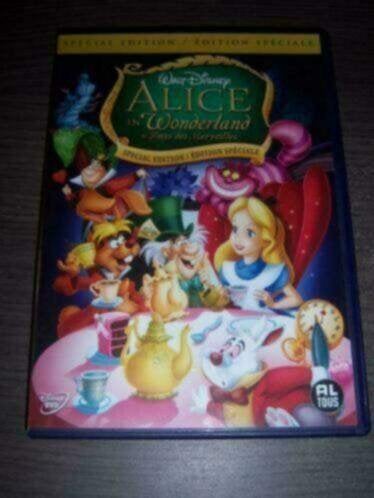 Walt Disney Classics Alice in Wonderland rugnr. 13, Cd's en Dvd's, Dvd's | Tekenfilms en Animatie, Tekenfilm, Nederlands, Zo goed als nieuw
