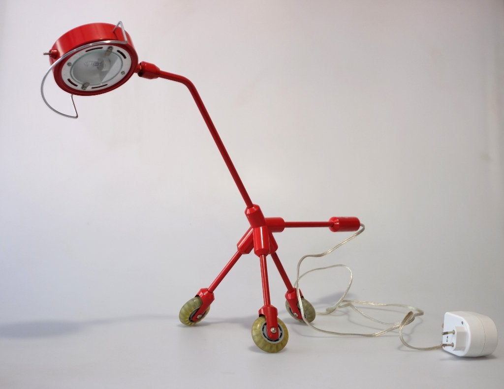 IKEA Kila Red Dog table lamp, Rood, Ophalen of Verzenden, Zo goed als nieuw, IKEA