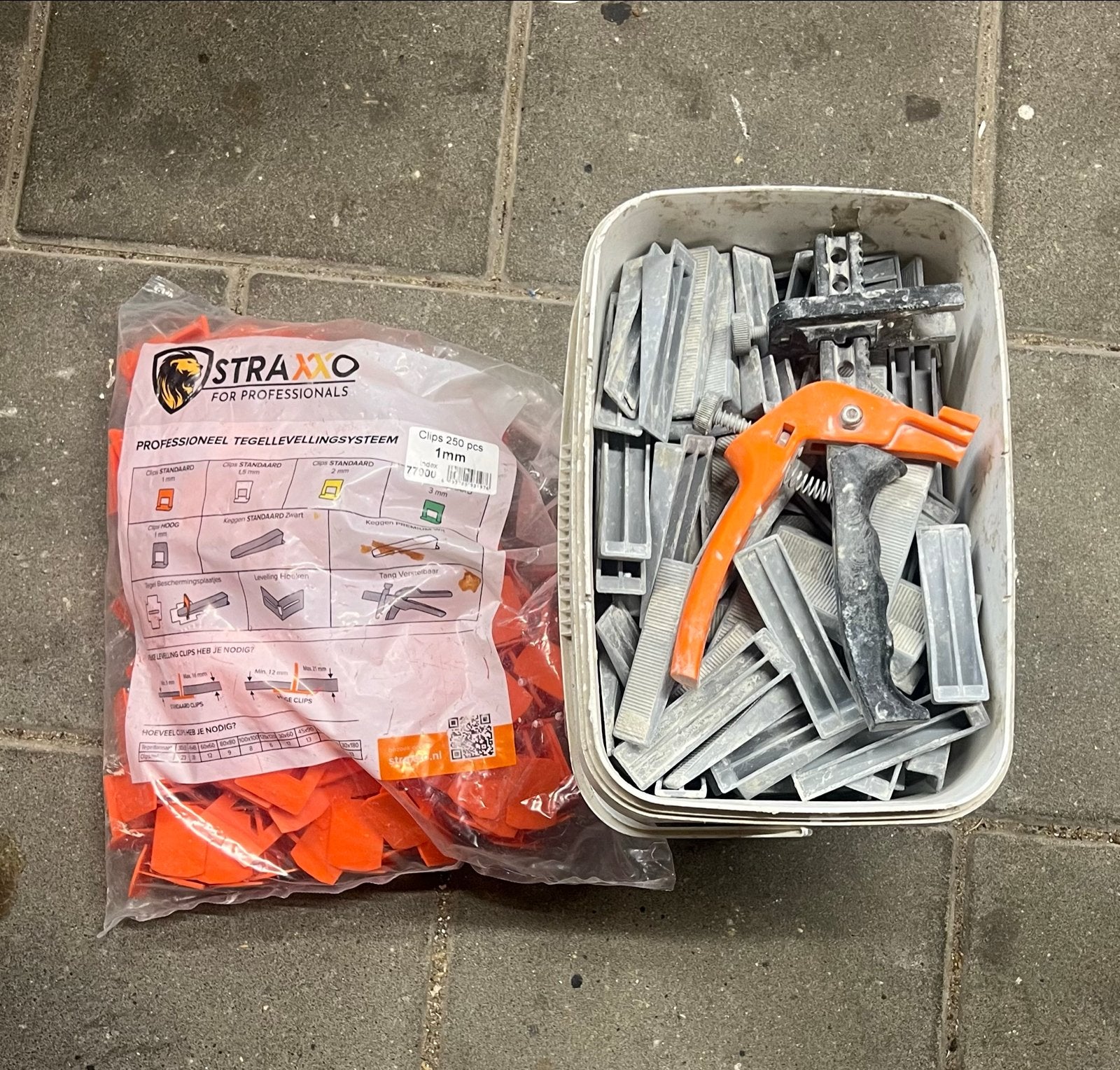 Professioneel Tegel Nivelleersysteem - Straxxo, Overige materialen, Gebruikt, Overige typen, Ophalen of Verzenden