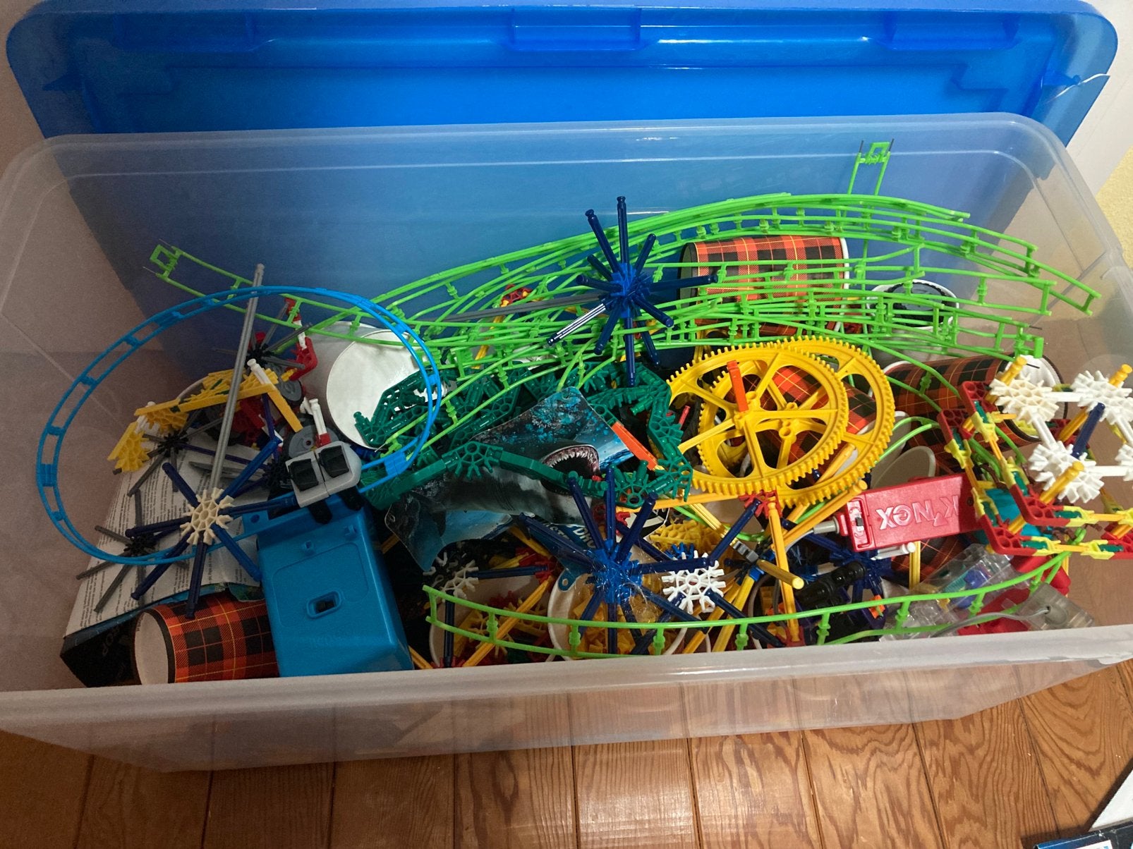 Grote partij K’nex, Ophalen, Gebruikt, K'nex