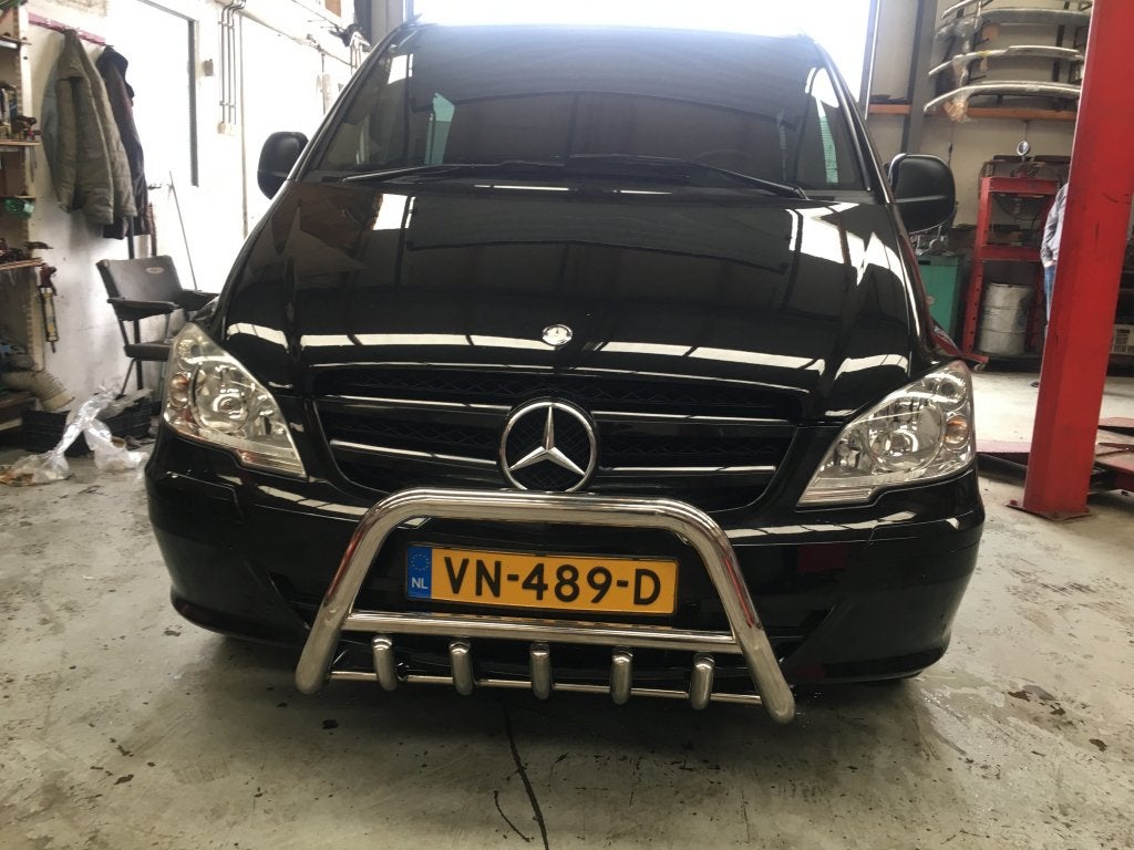 AANBIEDING Vito W639 Bullbar/Pushbar met carterbescherming, Niet ingevuld, Niet ingevuld, Niet ingevuld