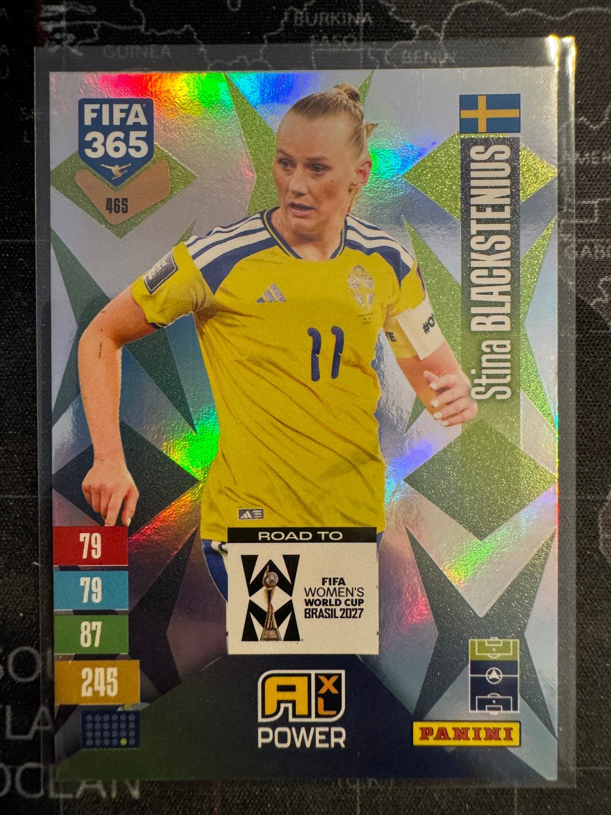 Panini FIFA 365 2027 Stina Blackstenius Nordic #465, Ophalen of Verzenden, Nieuw, Buitenlandse clubs, Spelerskaart