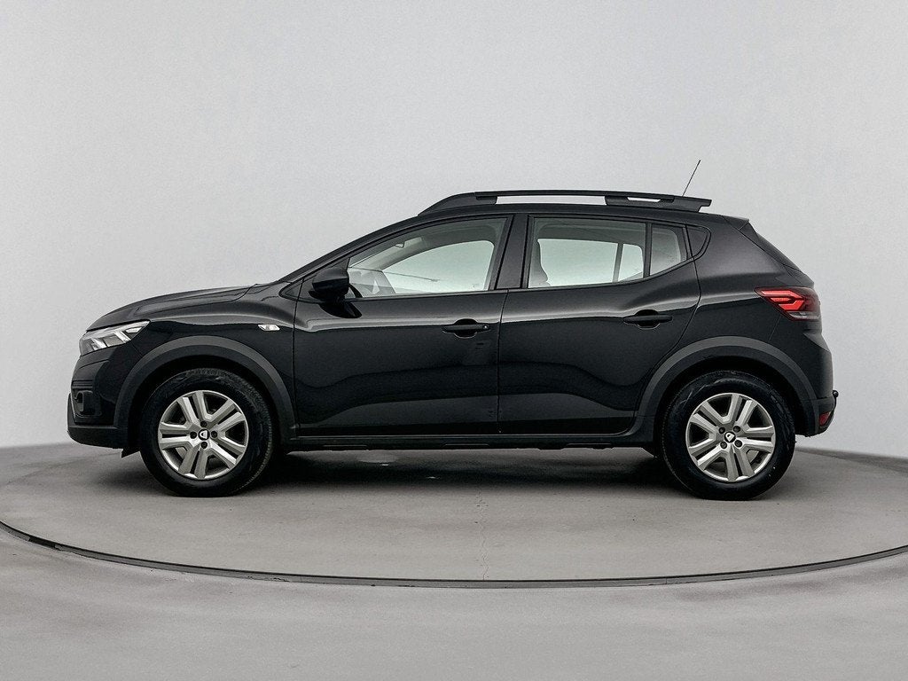 Dacia Sandero 1.0 TCe ECO-G Expression 100PK | Trekhaak | Pa, Auto's, Dacia, Euro 6, Zwart, Origineel Nederlands, Bedrijf