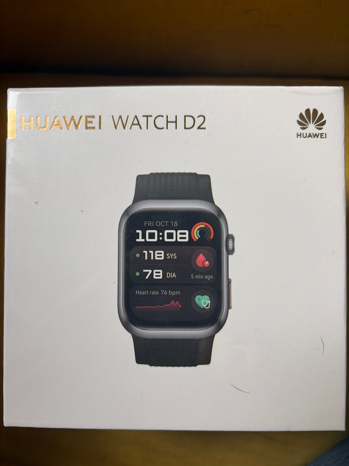 Huawei Watch D2 Smartwatch - Nieuw in doos, Hartslag, Zwart, Nieuw, Ophalen of Verzenden
