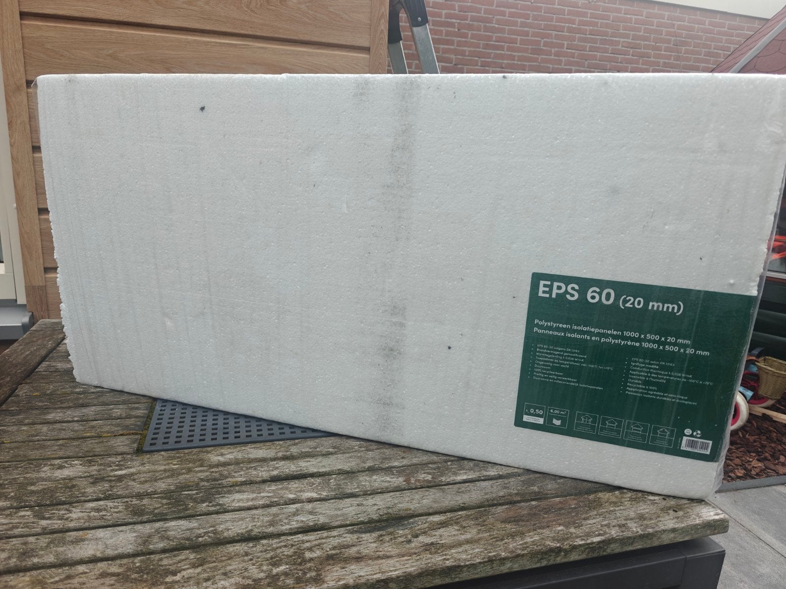 Gratis Eps  piepschuim isolatie platen 20mm, Nieuw, Minder dan 5 m², Piepschuim (Tempex), Ophalen