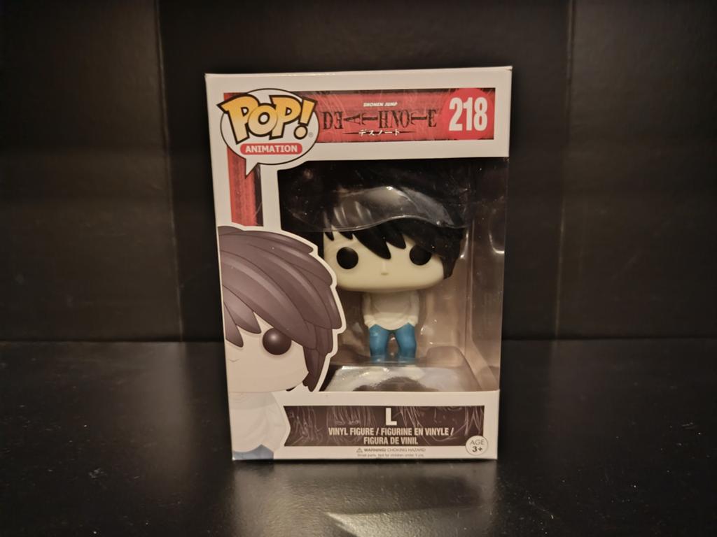 L 218 Funko Pop Death Note, Ophalen of Verzenden, Zo goed als nieuw