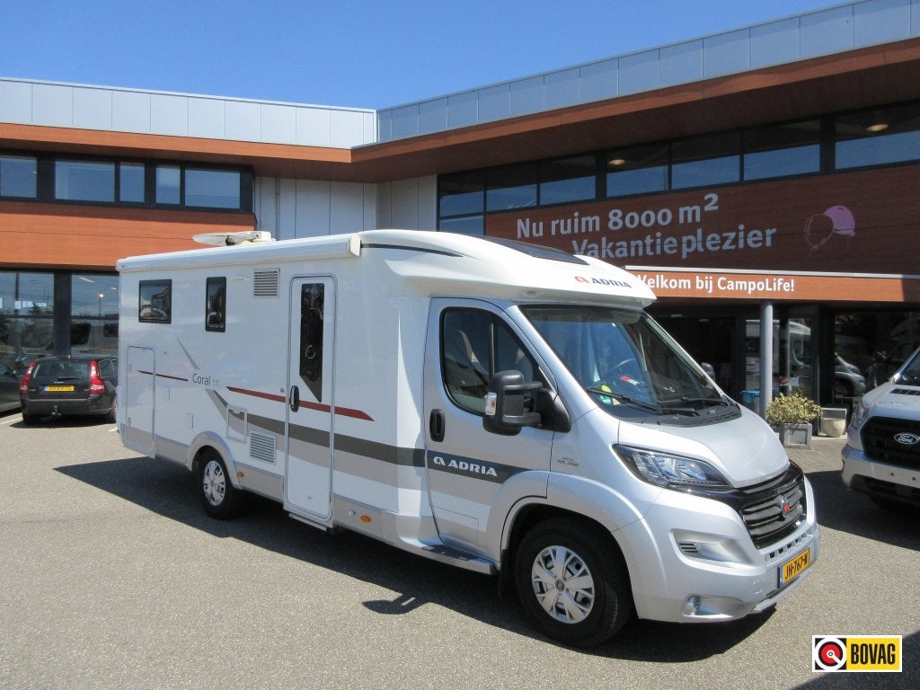 Adria Coral Plus S 670 SL 150pk AUTOMAAT MAXI LEVEL, Ringverwarming, Fiat, Diesel, Tot en met 3