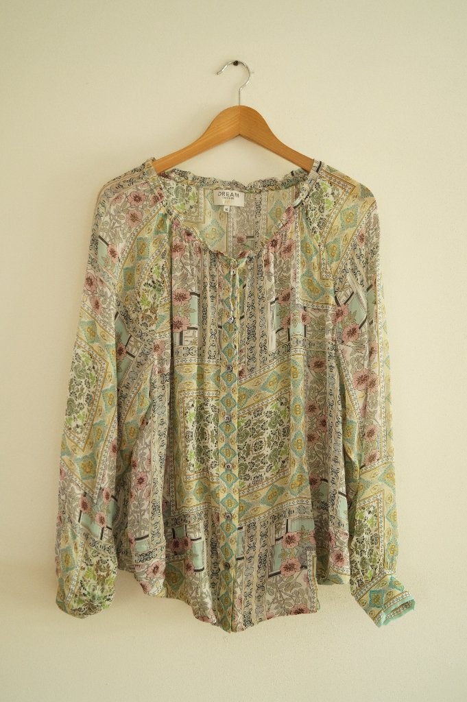 DREAMCATHER Blouse Maat 38, Verzenden, Zo goed als nieuw, Maat 38/40 (M), Groen