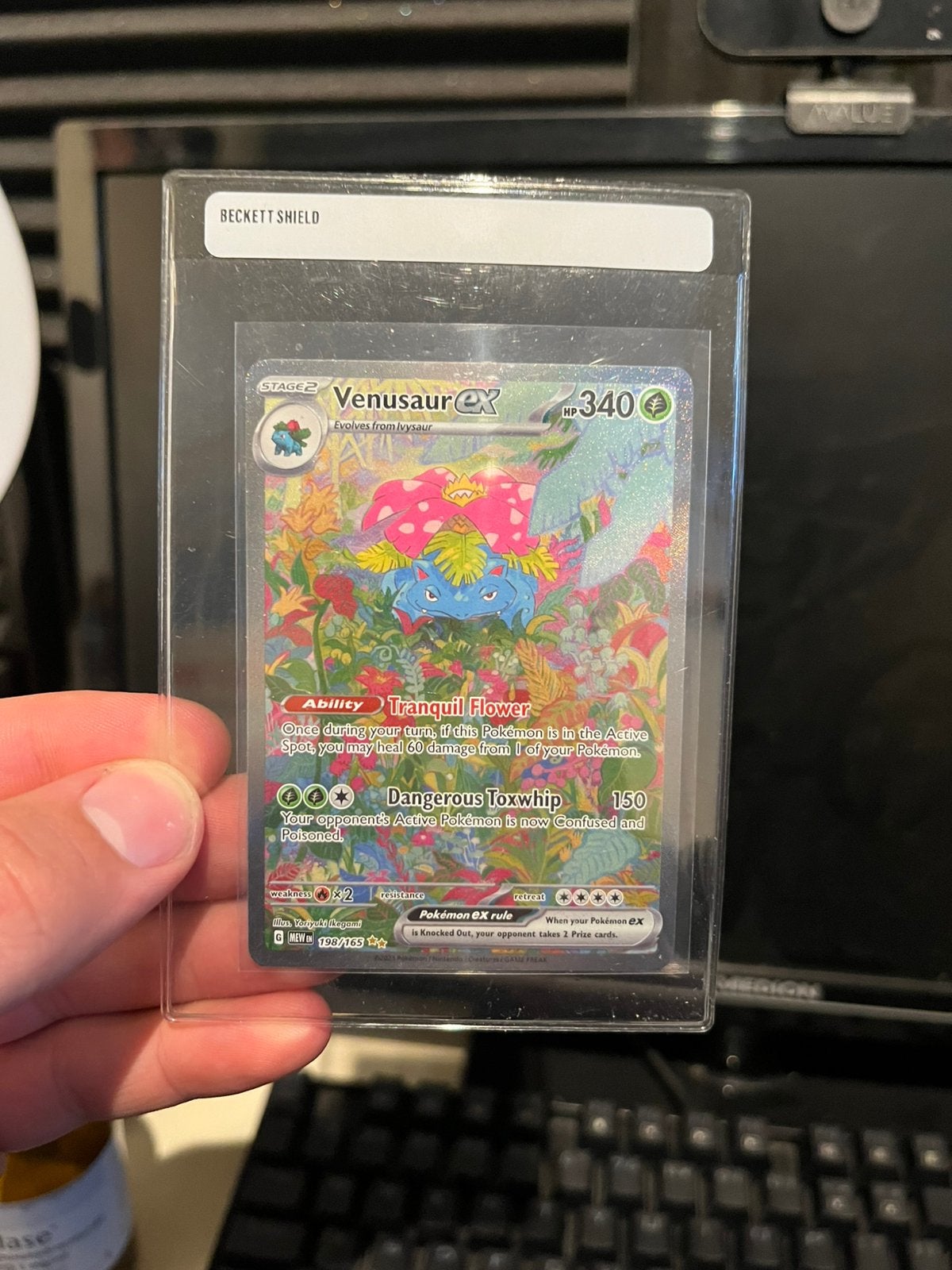 Venusaur ex sir 151, Ophalen of Verzenden, Nieuw, Losse kaart, Foil