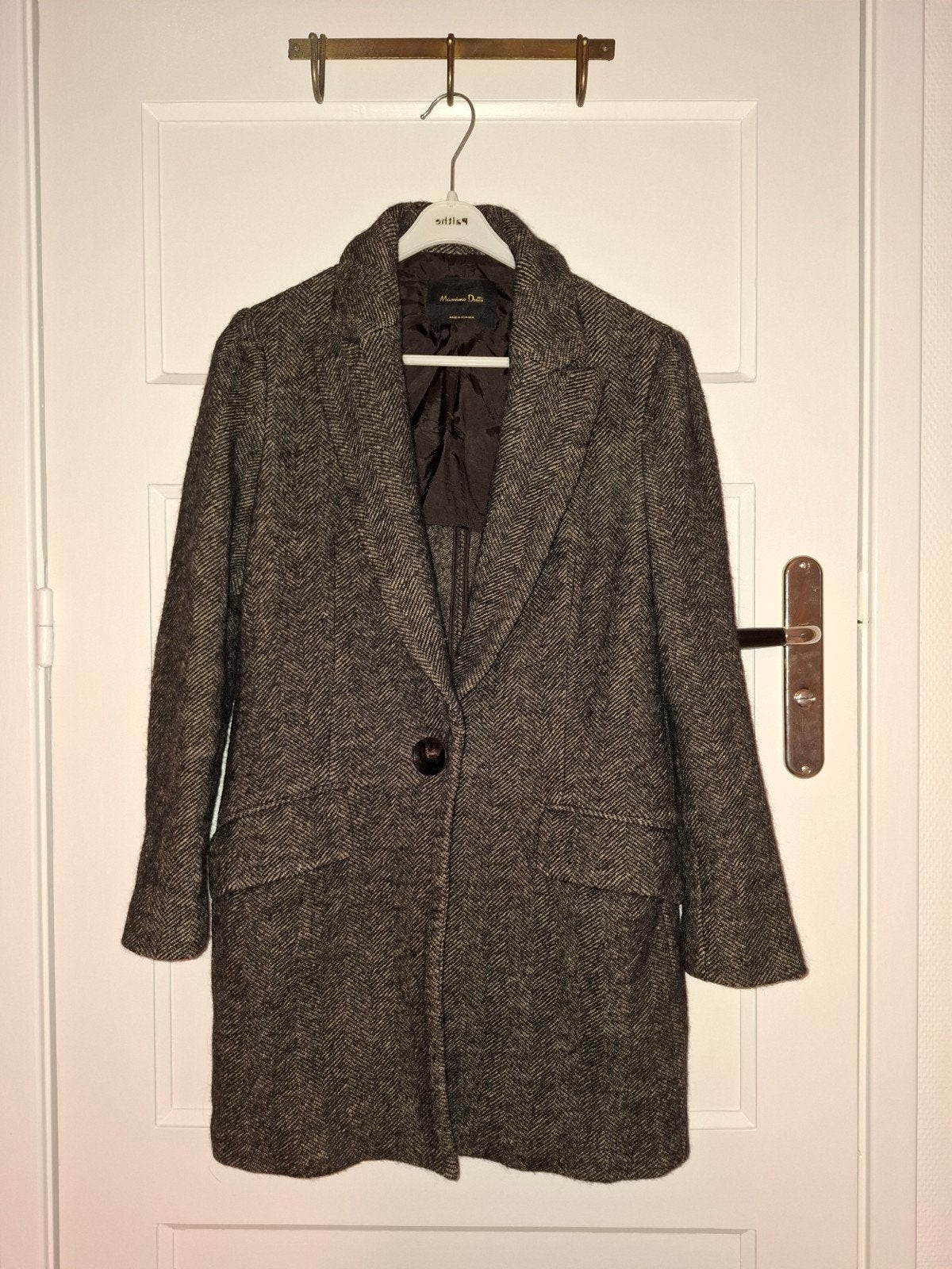 Massimo Dutti Jas XS, Ophalen of Verzenden, Zo goed als nieuw, Maat 34 (XS) of kleiner, Zwart