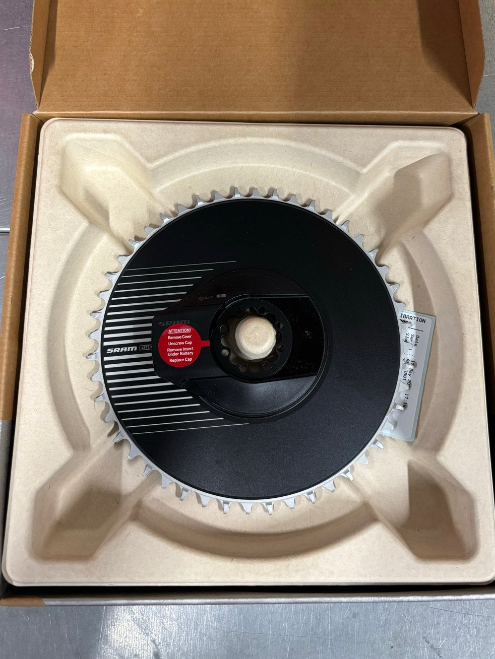 SRAM RED E1 AERO 48T Powermeter Blad - NIEUW, Crankstel of Pedalen, Nieuw, Ophalen of Verzenden, Aluminium