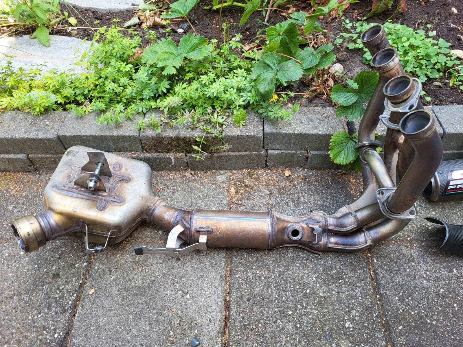 Kawasaki originele uitlaat Z900 2023, Ophalen, Gebruikt