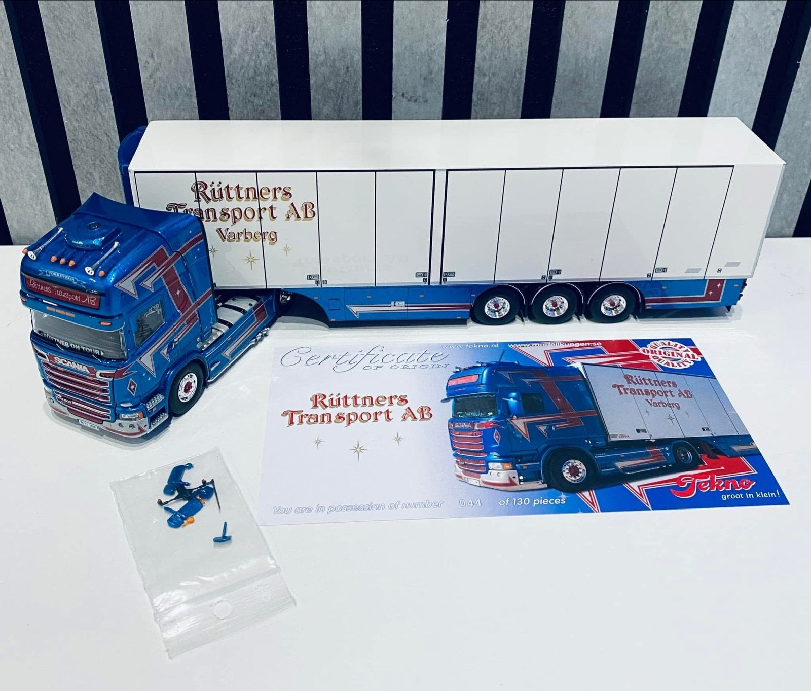 RuttnerTekno 1:50 (70325) 2017, Ophalen of Verzenden, Nieuw, Bus of Vrachtwagen, Tekno