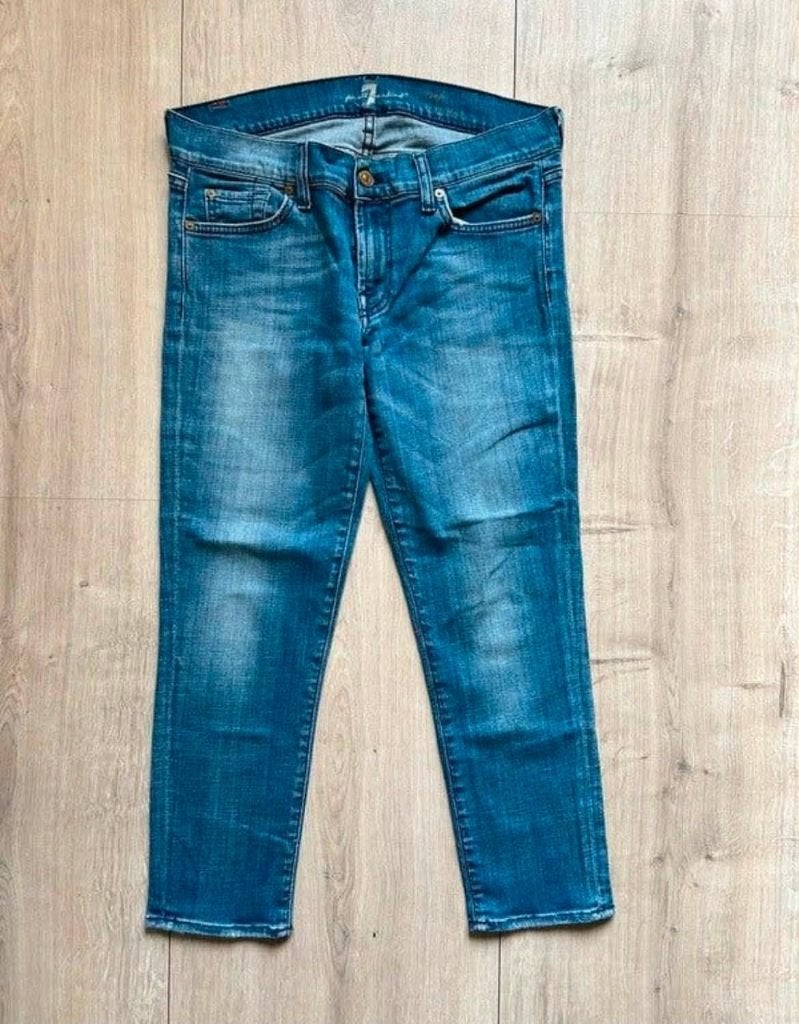 7 for all mankind jeans - Maat: 27, Blauw, Ophalen of Verzenden, Zo goed als nieuw, W27 (confectie 34) of kleiner