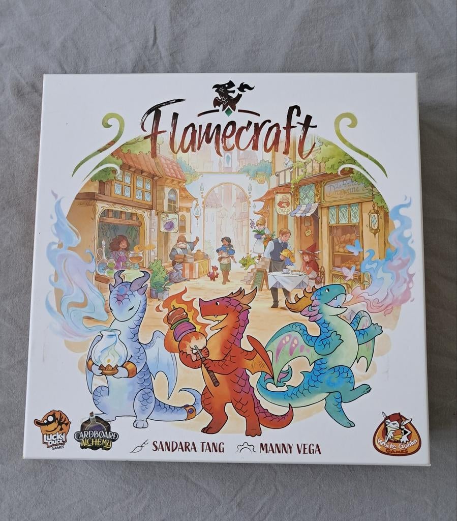 Flamecraft - NL, Hobby en Vrije tijd, Gezelschapsspellen | Bordspellen, Ophalen of Verzenden, Zo goed als nieuw