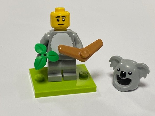 Lego Series 28 col28-6 Koala Costume Fan, Lego, Nieuw, Ophalen of Verzenden, Minifiguren serie