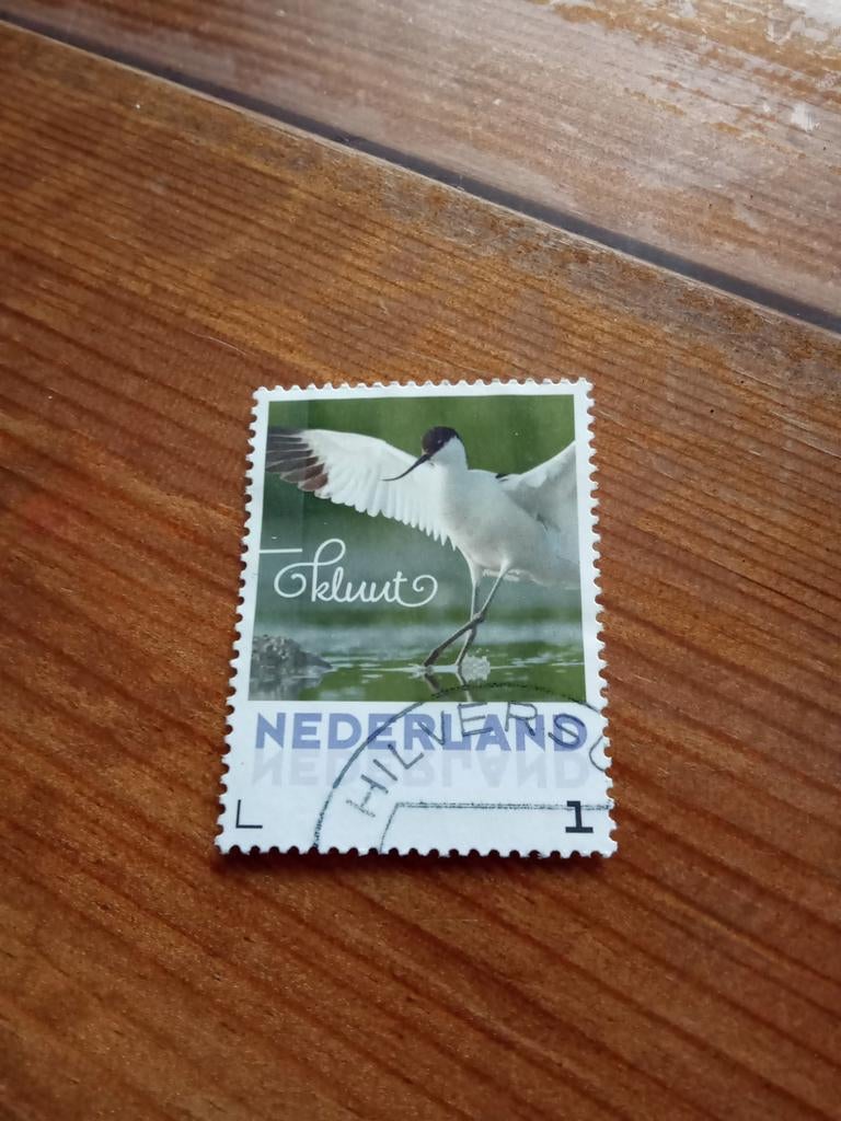 Nederlandse postzegel Kluut - Gestempeld, Postzegels en Munten, Postzegels | Nederland, Ophalen of Verzenden