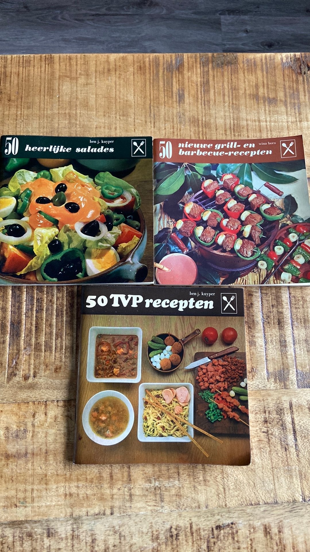 Receptenboekjes, Boeken, Ophalen of Verzenden, Gelezen