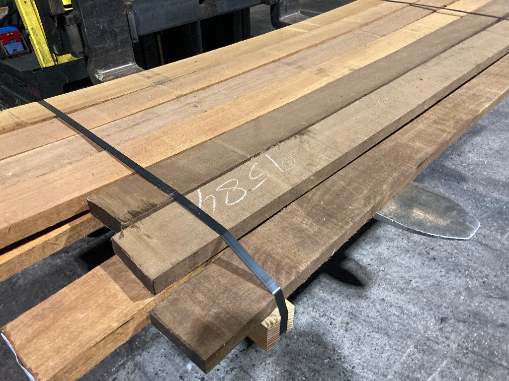 planken–vlonderplanken-regels-Hardhout-Louro Itauba-35x110mm, Ophalen, Nieuw, Hardhout, 250 cm of meer