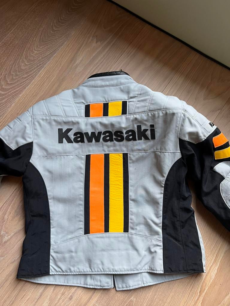 Stoer DAINESE motorjack KAWASAKI | dames | zgan, Dainese, Jas | textiel, Ophalen of Verzenden, Dames