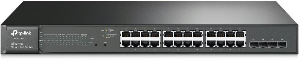 TP-Link  TL-SG2424P | 24x1Gbit, 4x SFP | Met PoE, Ophalen of Verzenden
