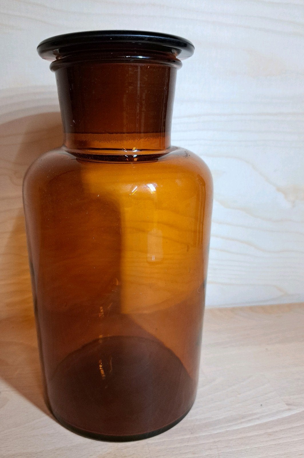 Apothekersfles amberkleurig, Ophalen of Verzenden