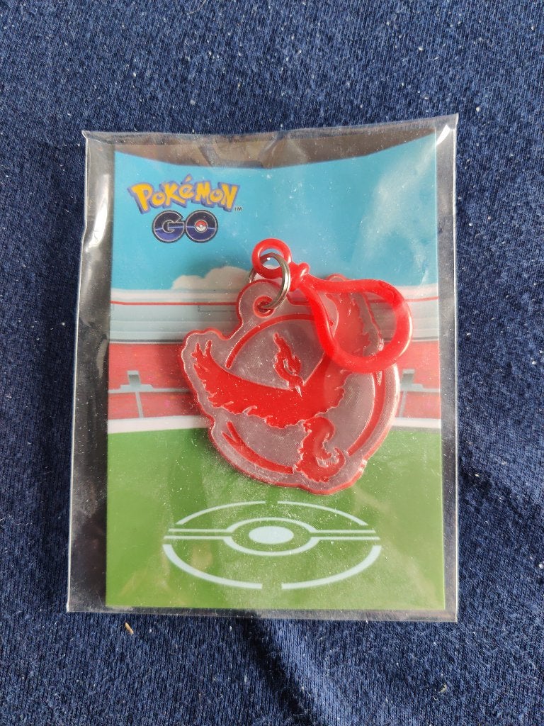 Pokémon GO Team Valor Sleutelhanger, Ophalen of Verzenden, Nieuw, Overige typen