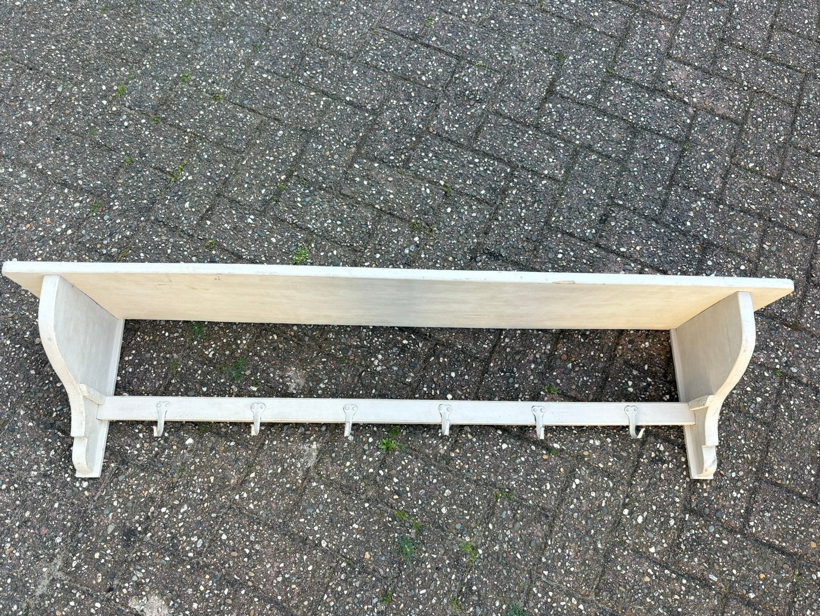 Brocante kapstok, Huis en Inrichting, Woonaccessoires | Kapstokken, Gebruikt, 100 tot 150 cm, Hout, Ophalen